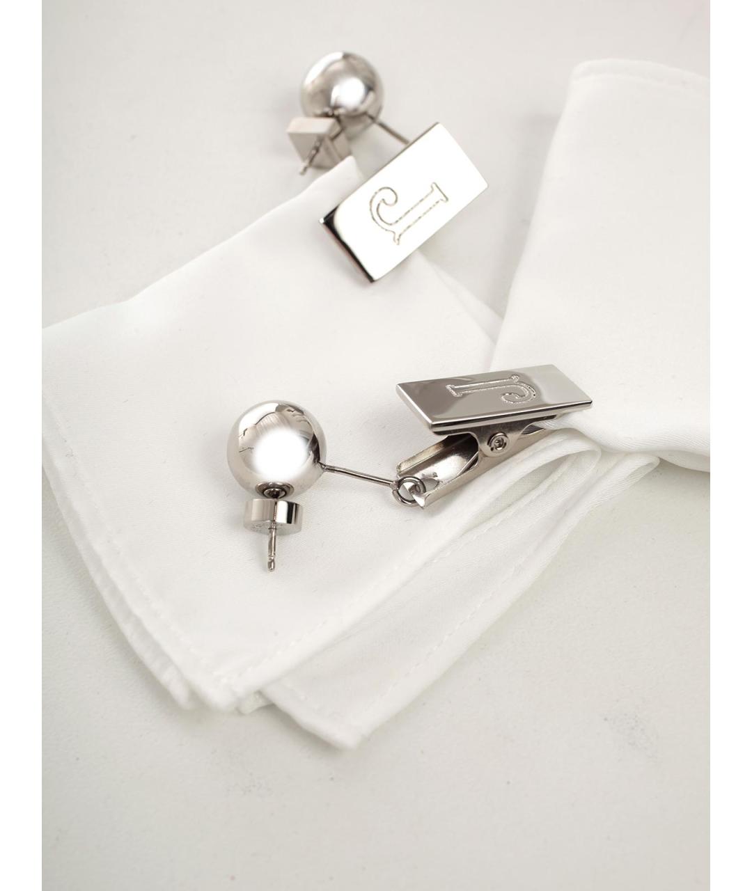 JACQUEMUS Белые серьги, фото 2