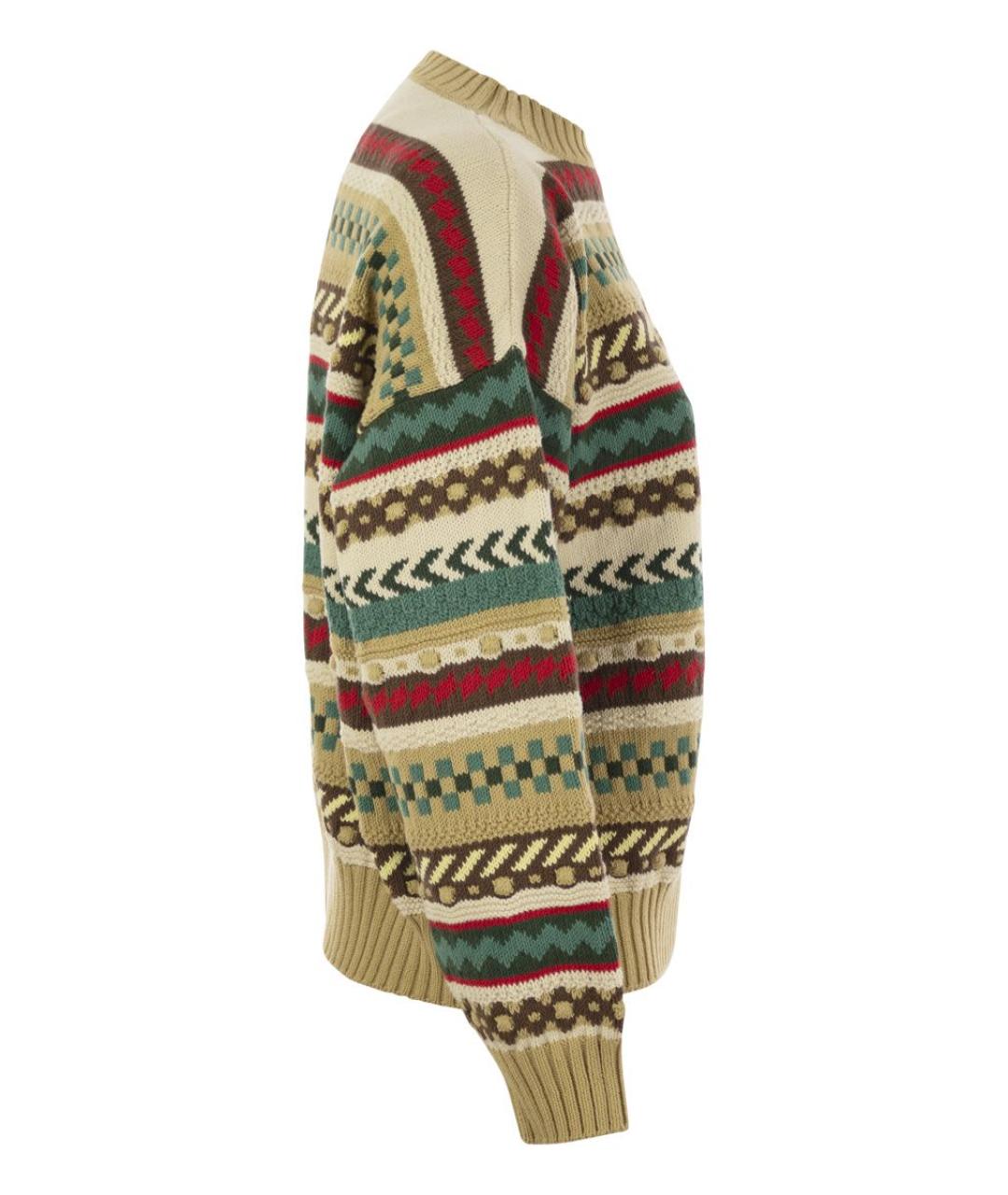 WEEKEND MAX MARA Мульти хлопковый джемпер / свитер, фото 3