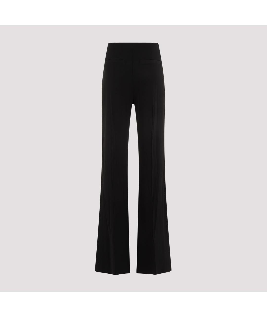 JACQUEMUS Черные ацетатные брюки широкие, фото 2