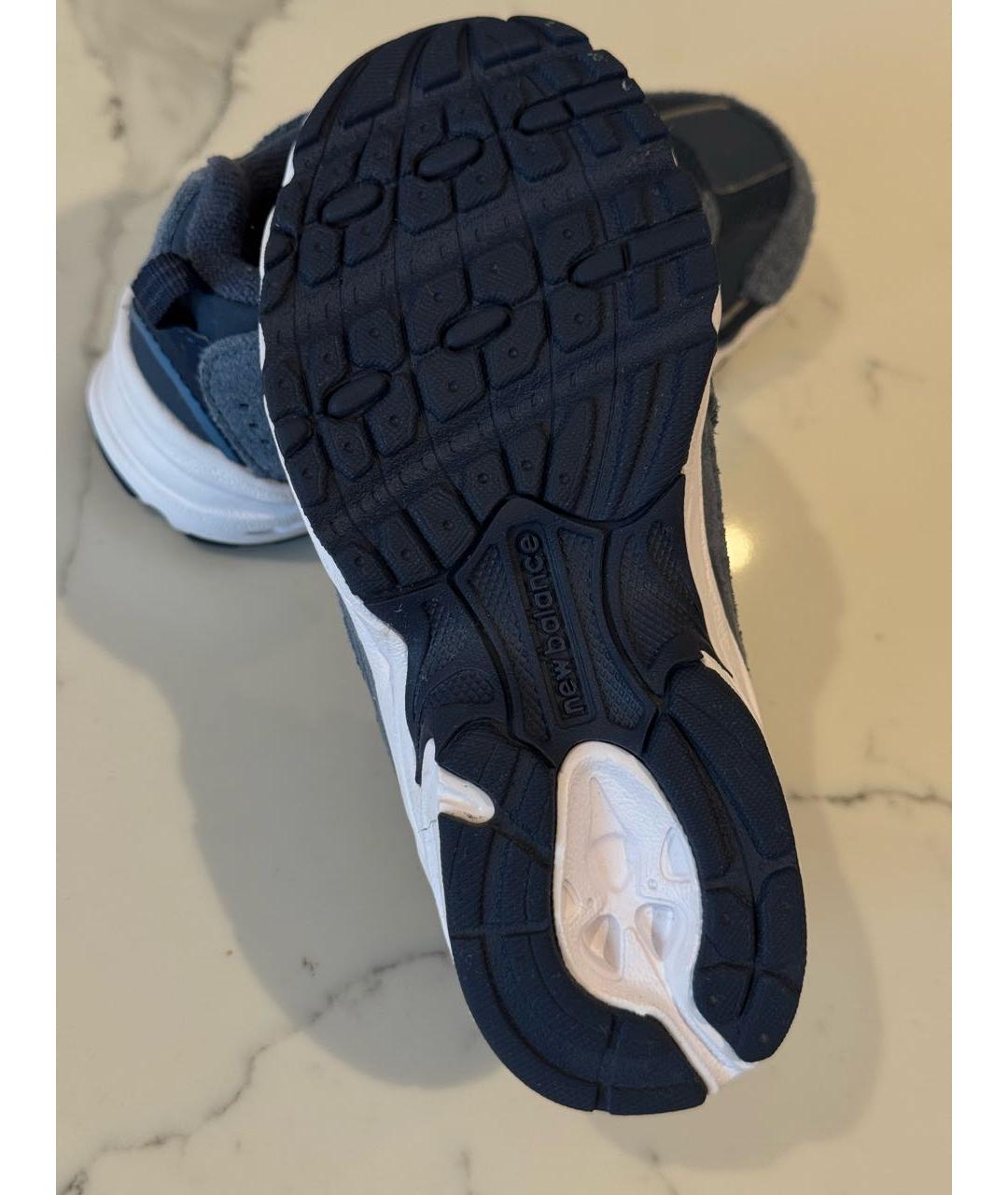 NEW BALANCE Синие замшевые кеды, фото 3