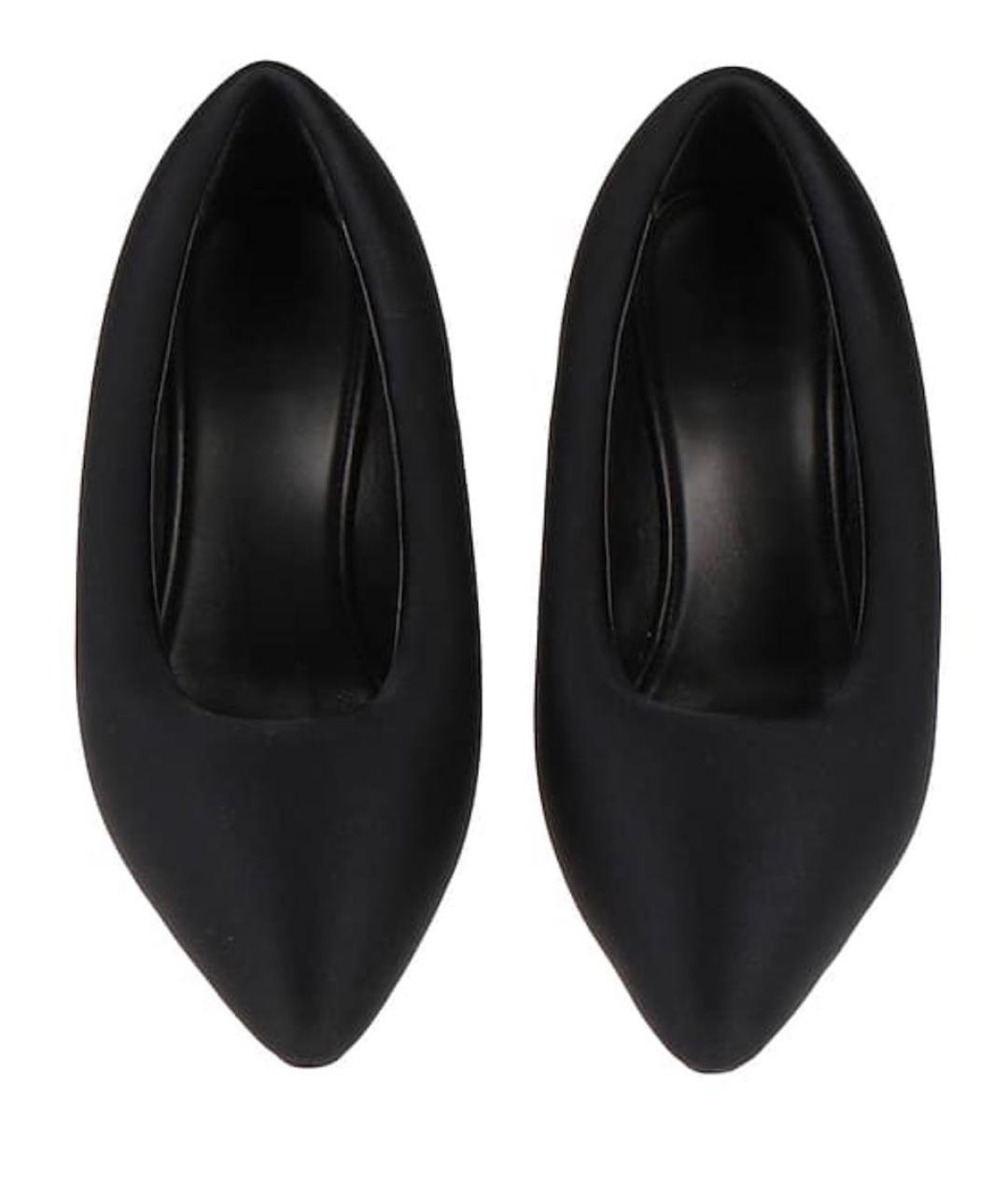 BALENCIAGA Черные текстильные туфли, фото 2