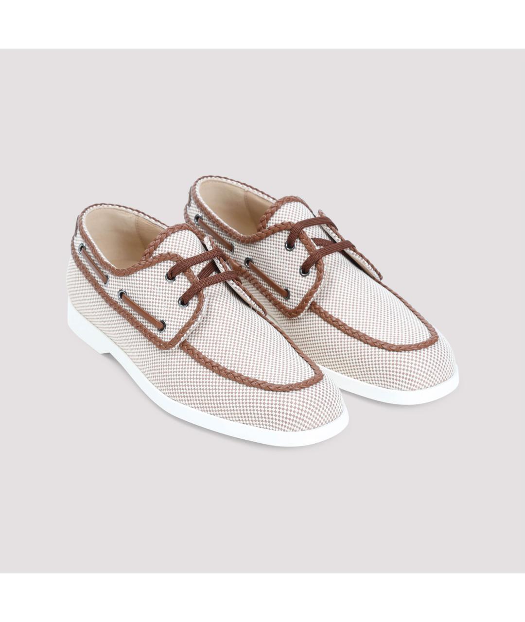 VALENTINO Бежевые лоферы, фото 4