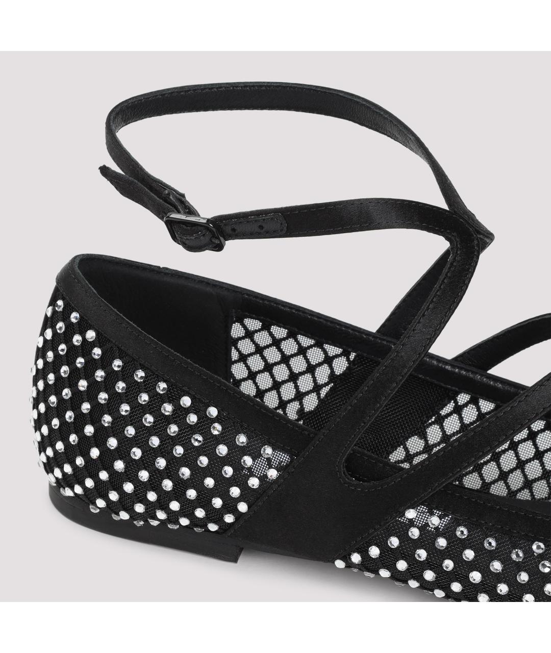 JIMMY CHOO Черные балетки, фото 4