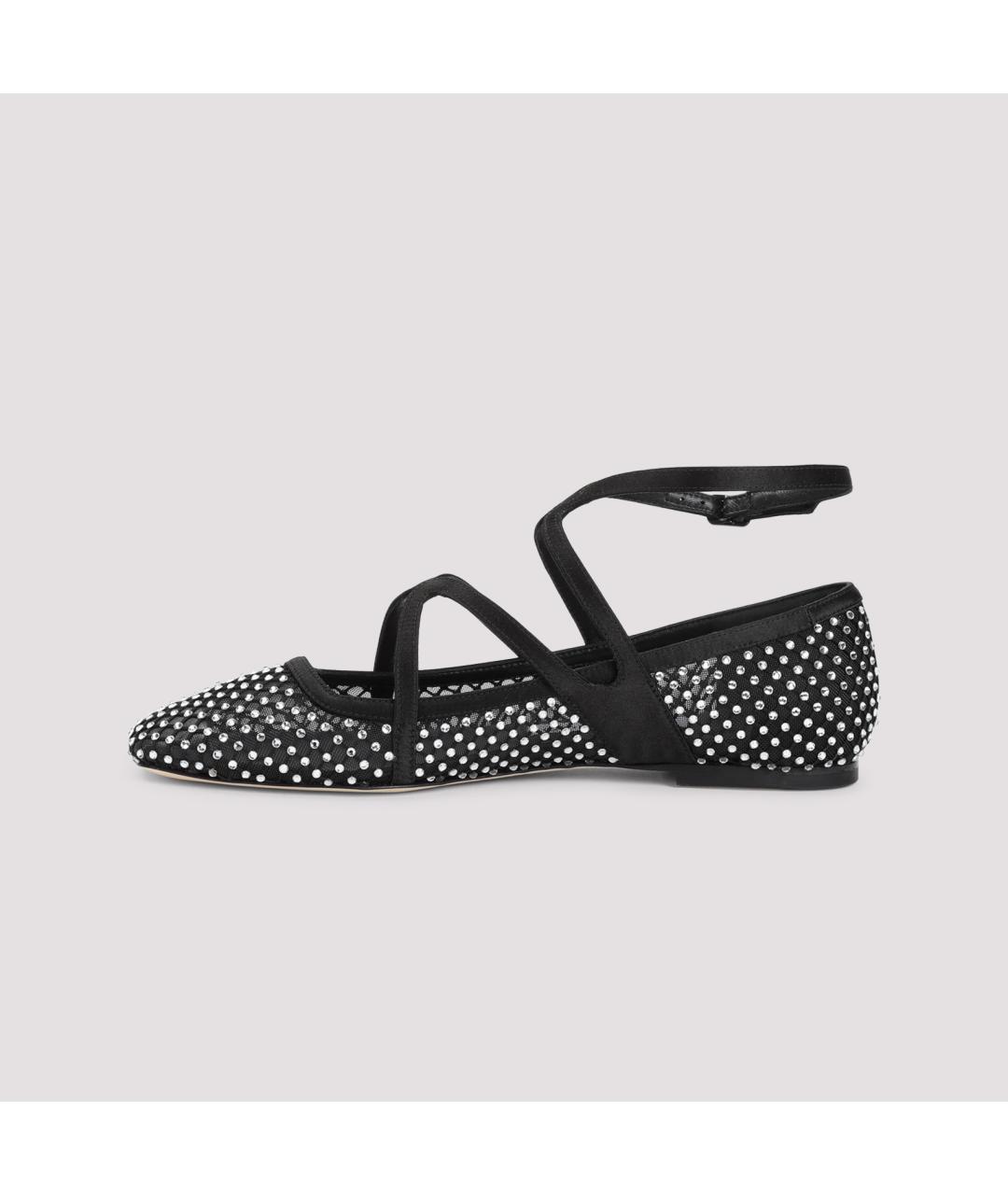 JIMMY CHOO Черные балетки, фото 3