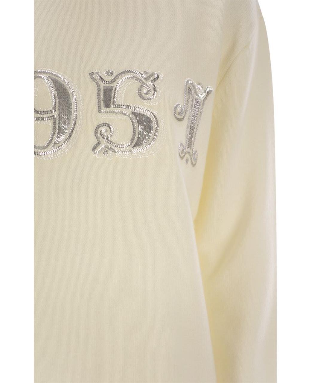 MAX MARA Бежевый кашемировый джемпер / свитер, фото 4