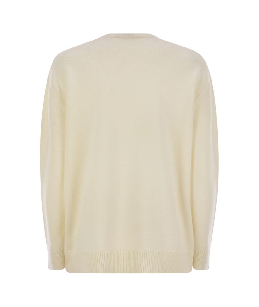 MAX MARA Бежевый кашемировый джемпер / свитер, фото 2