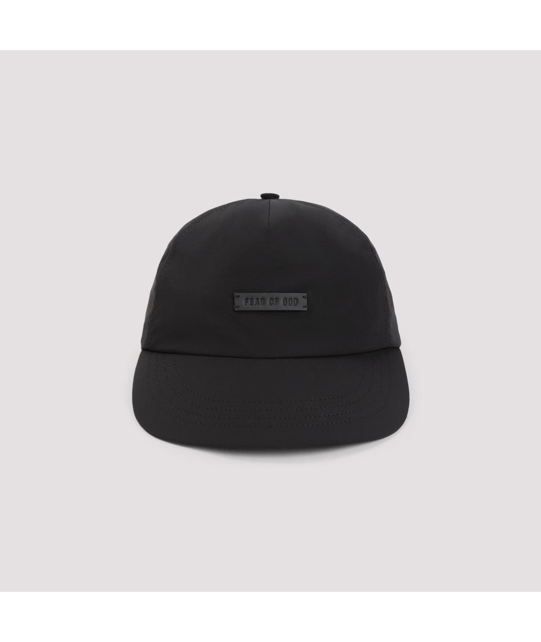 FEAR OF GOD Черная синтетическая кепка/бейсболка, фото 2