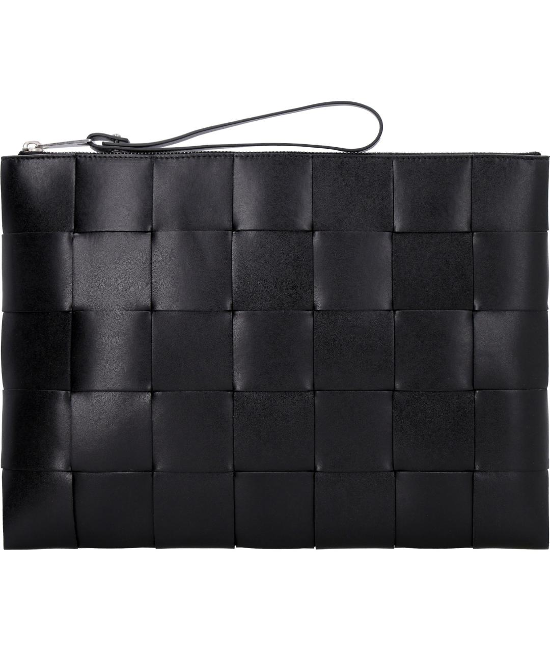 BOTTEGA VENETA Черный кожаный кошелек, фото 2