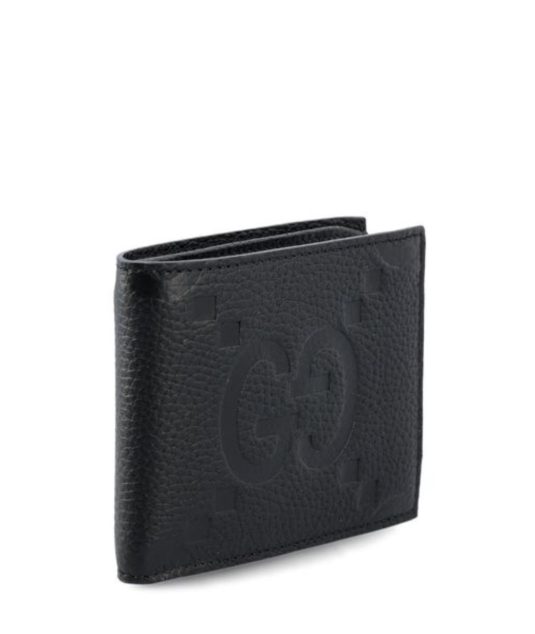 GUCCI Черный кожаный кошелек, фото 3