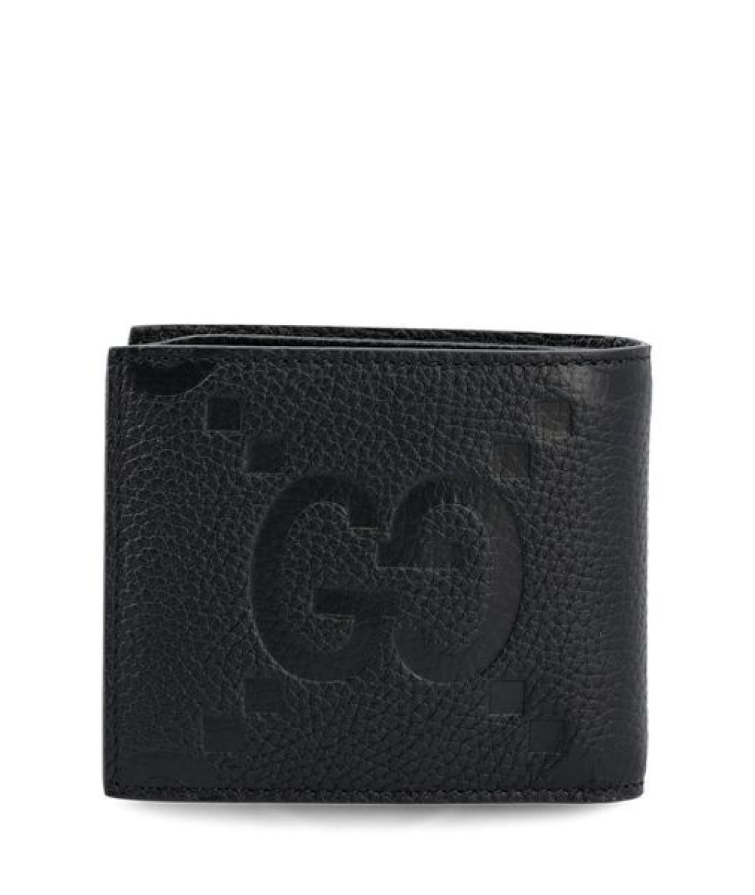 GUCCI Черный кожаный кошелек, фото 2