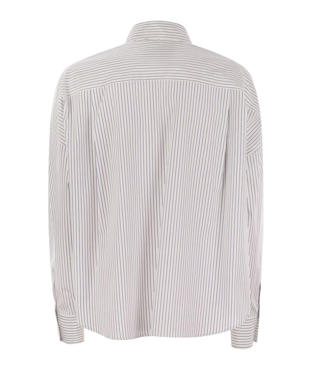 WEEKEND MAX MARA Бежевая хлопковая рубашка, фото 2