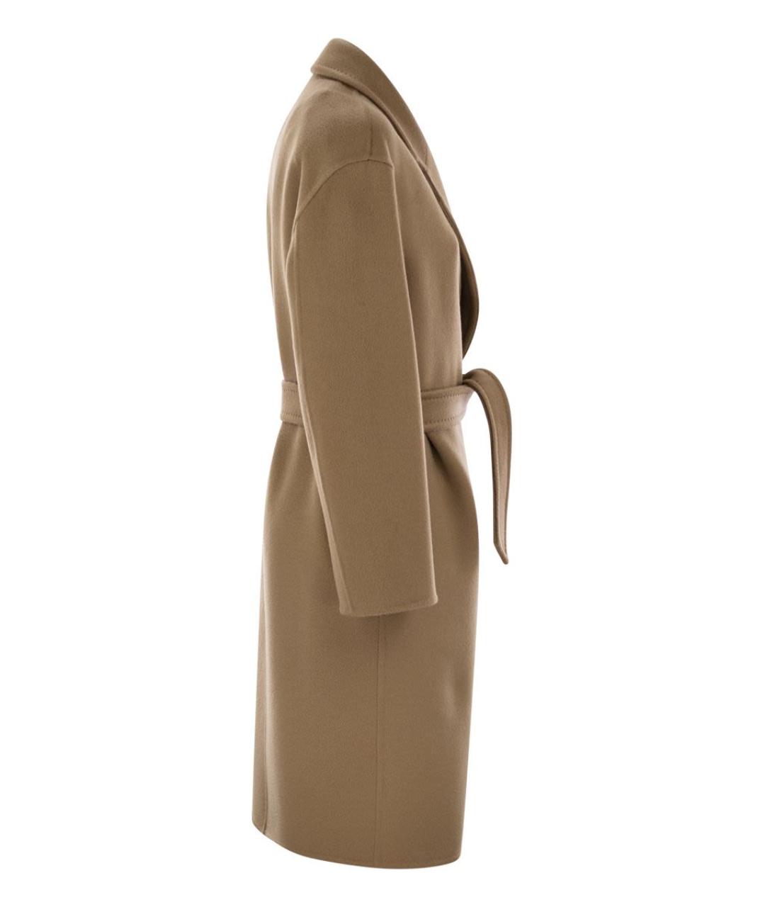 MAX MARA Бежевое кашемировое пальто, фото 3