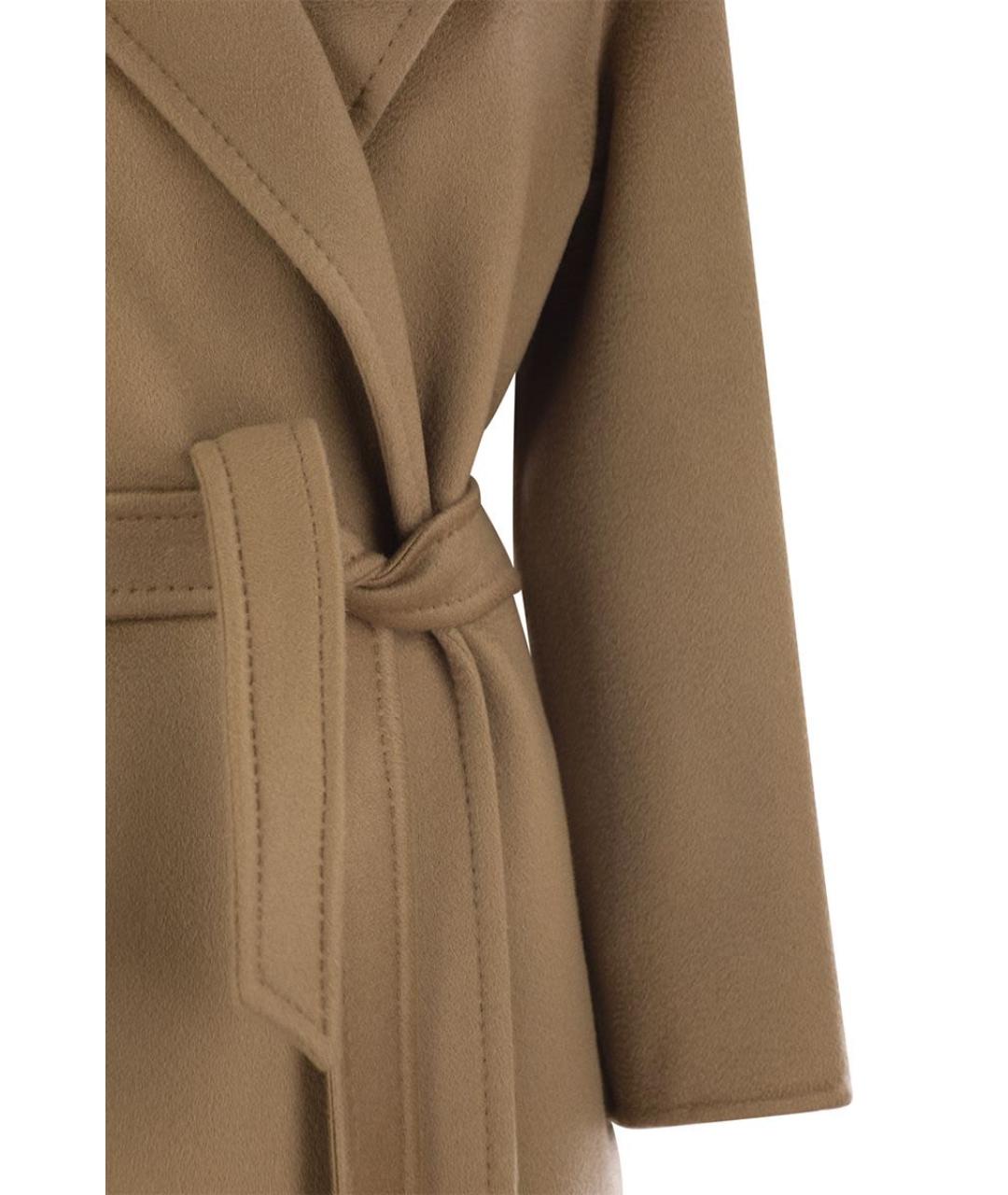 MAX MARA Бежевое кашемировое пальто, фото 4