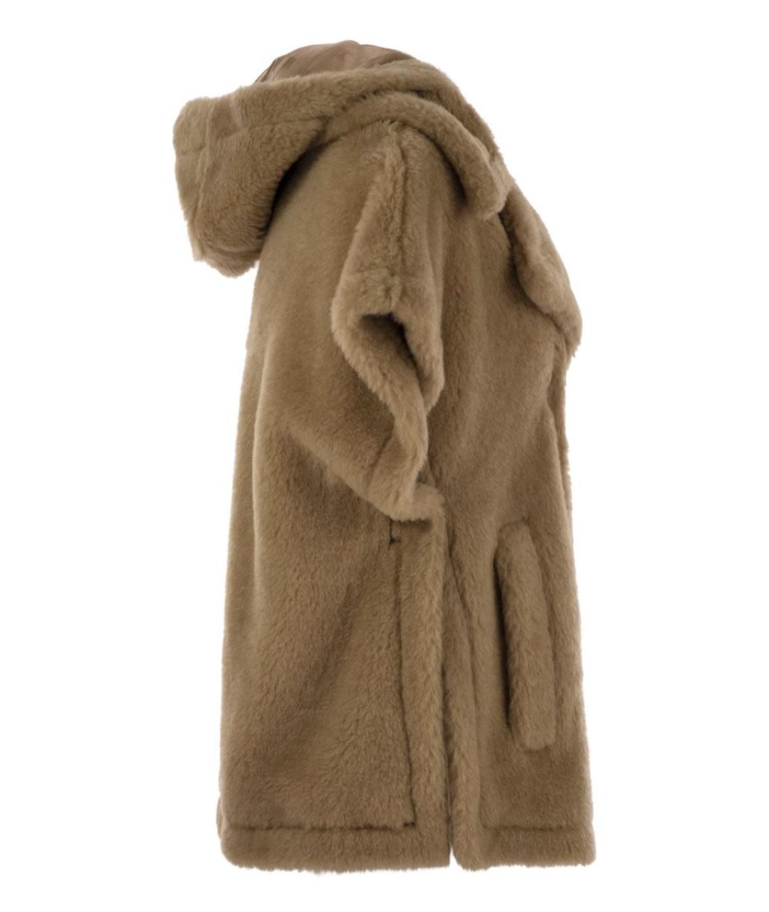 MAX MARA Коричневый шерстяной жилет, фото 3