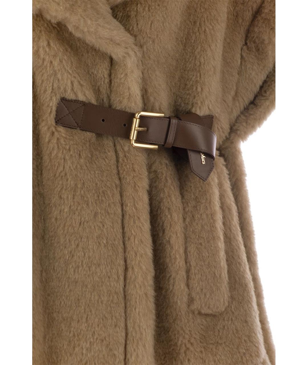 MAX MARA Коричневый шерстяной жилет, фото 4