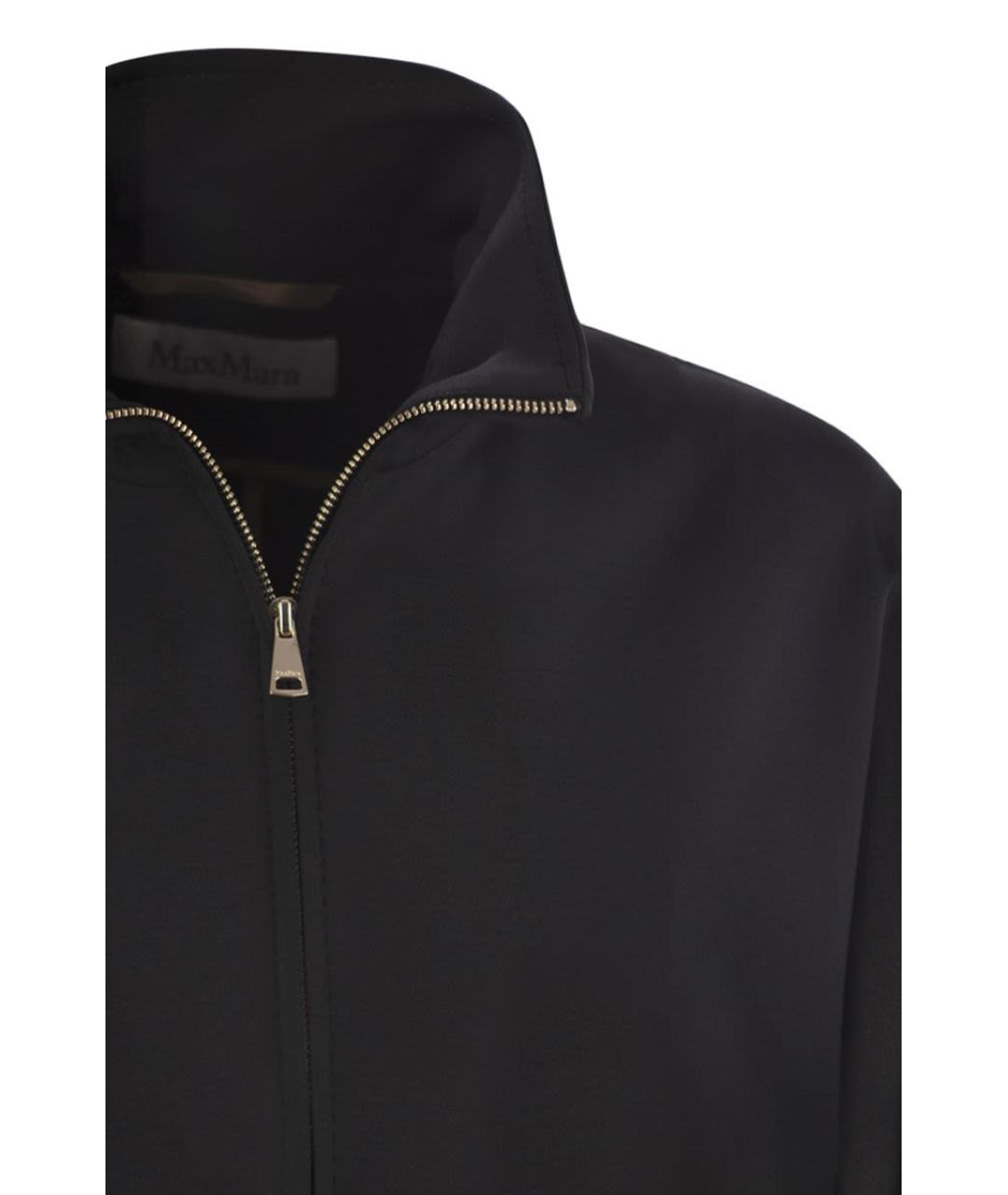 MAX MARA Черная полиамидовая куртка, фото 4