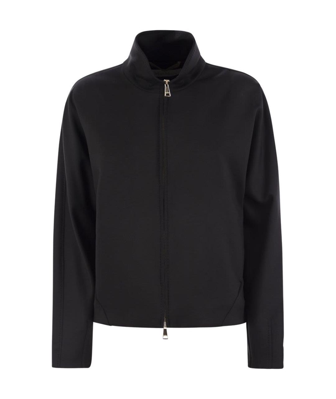 MAX MARA Черная полиамидовая куртка, фото 1