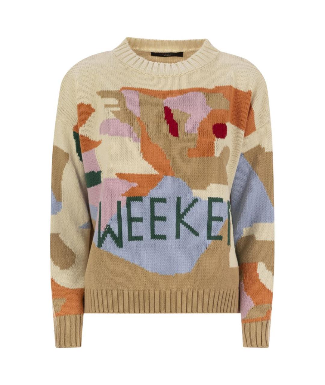 WEEKEND MAX MARA Мульти хлопковый джемпер / свитер, фото 1