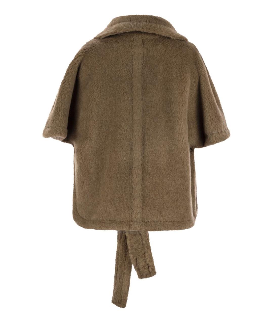 MAX MARA Коричневая шерстяная куртка, фото 2