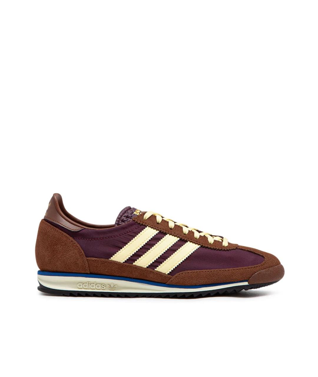 ADIDAS Коричневые синтетические кеды, фото 6