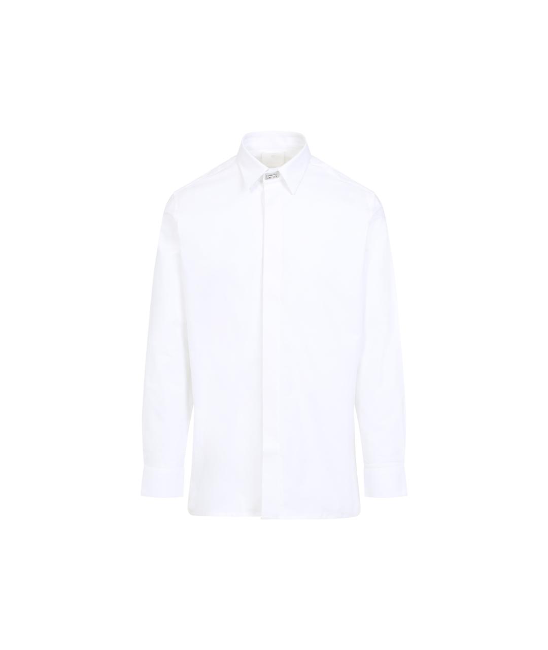 GIVENCHY Белая хлопковая кэжуал рубашка, фото 1