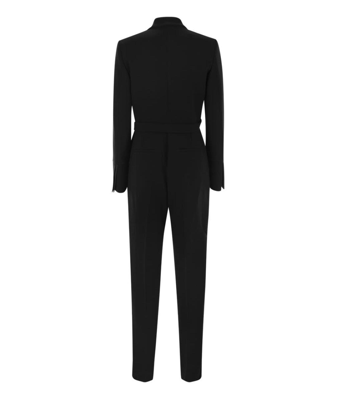 WEEKEND MAX MARA Черный ацетатный комбинезон, фото 2