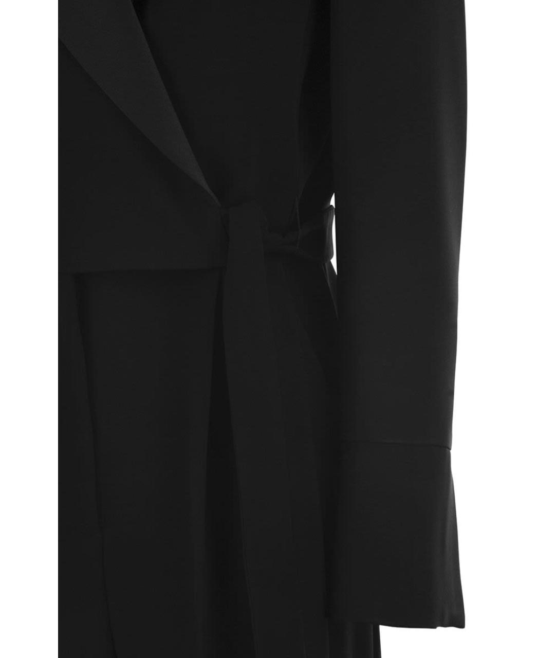 WEEKEND MAX MARA Черный ацетатный комбинезон, фото 4