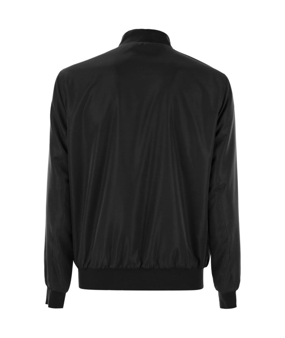 KITON Черная полиэстеровая куртка, фото 2
