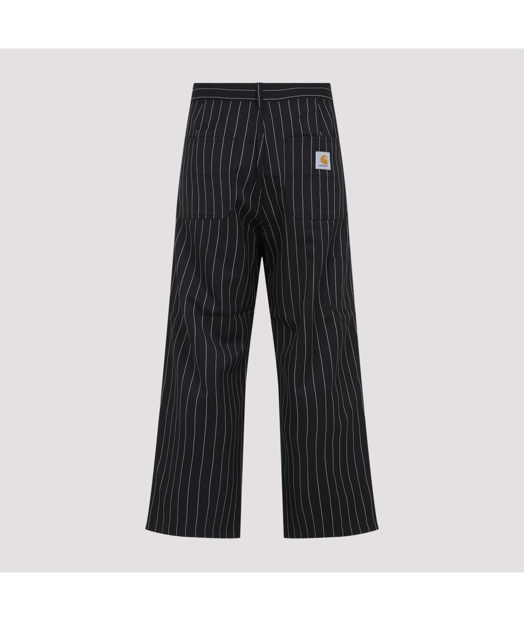 CARHARTT WIP Черные полиэстеровые повседневные брюки, фото 3