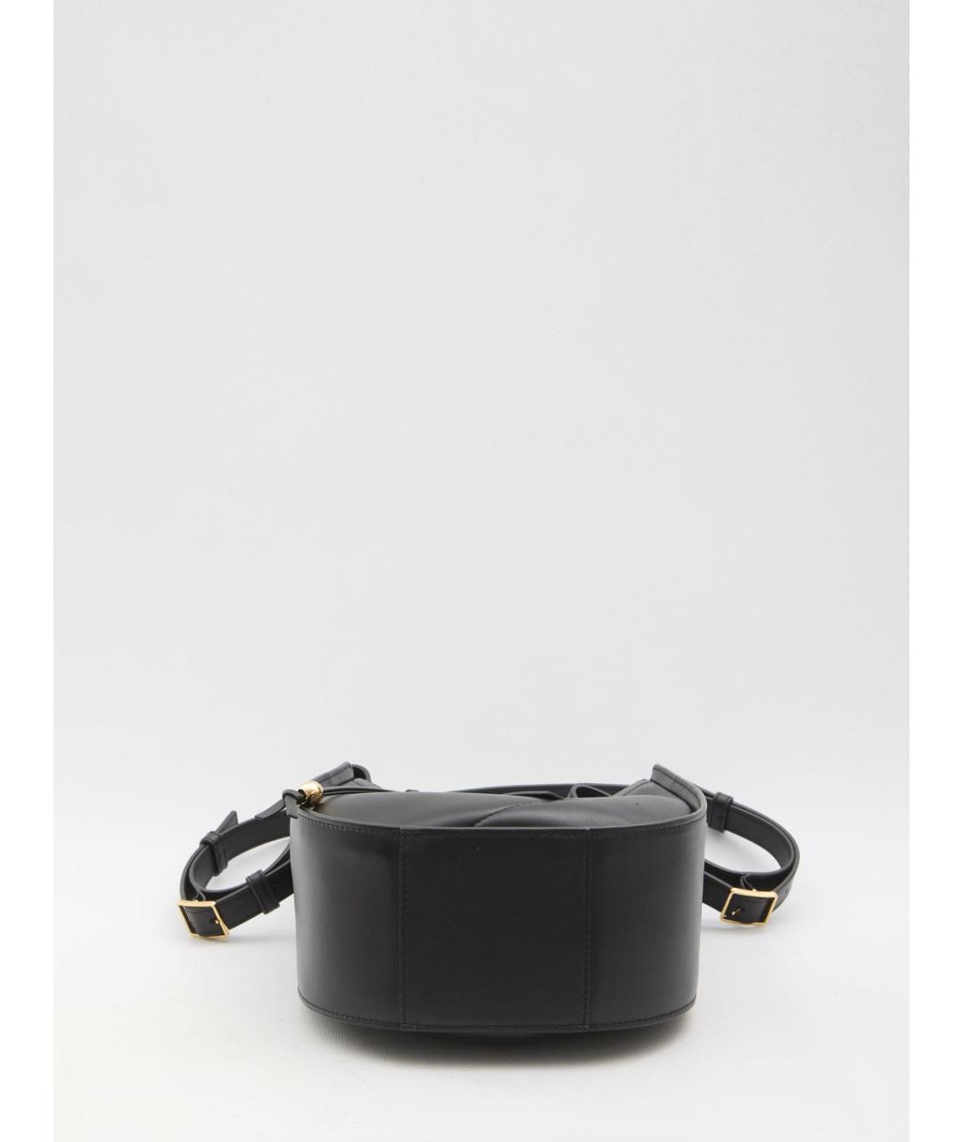LOEWE Черная кожаная сумка тоут, фото 3