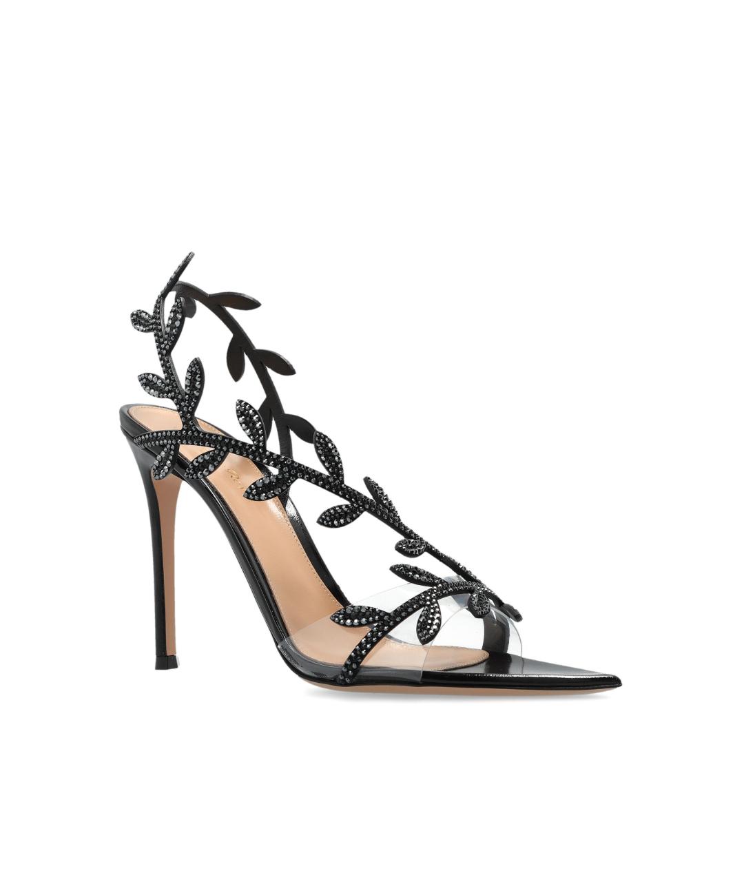 GIANVITO ROSSI Черные босоножки, фото 2