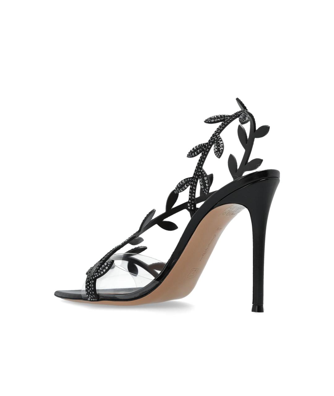 GIANVITO ROSSI Черные босоножки, фото 3