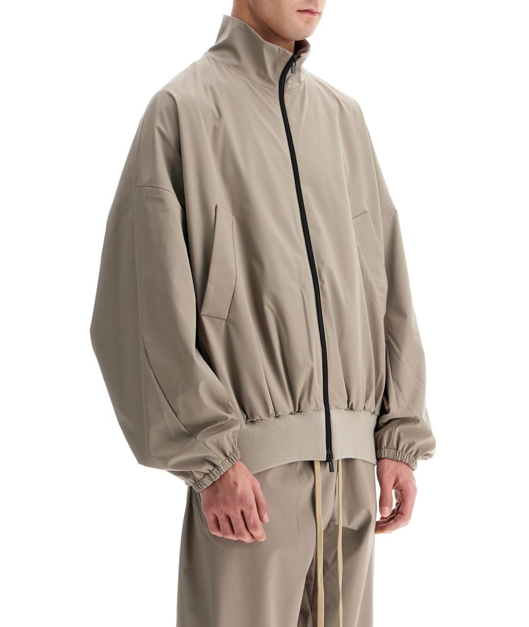 FEAR OF GOD Бежевая полиэстеровая куртка, фото 2