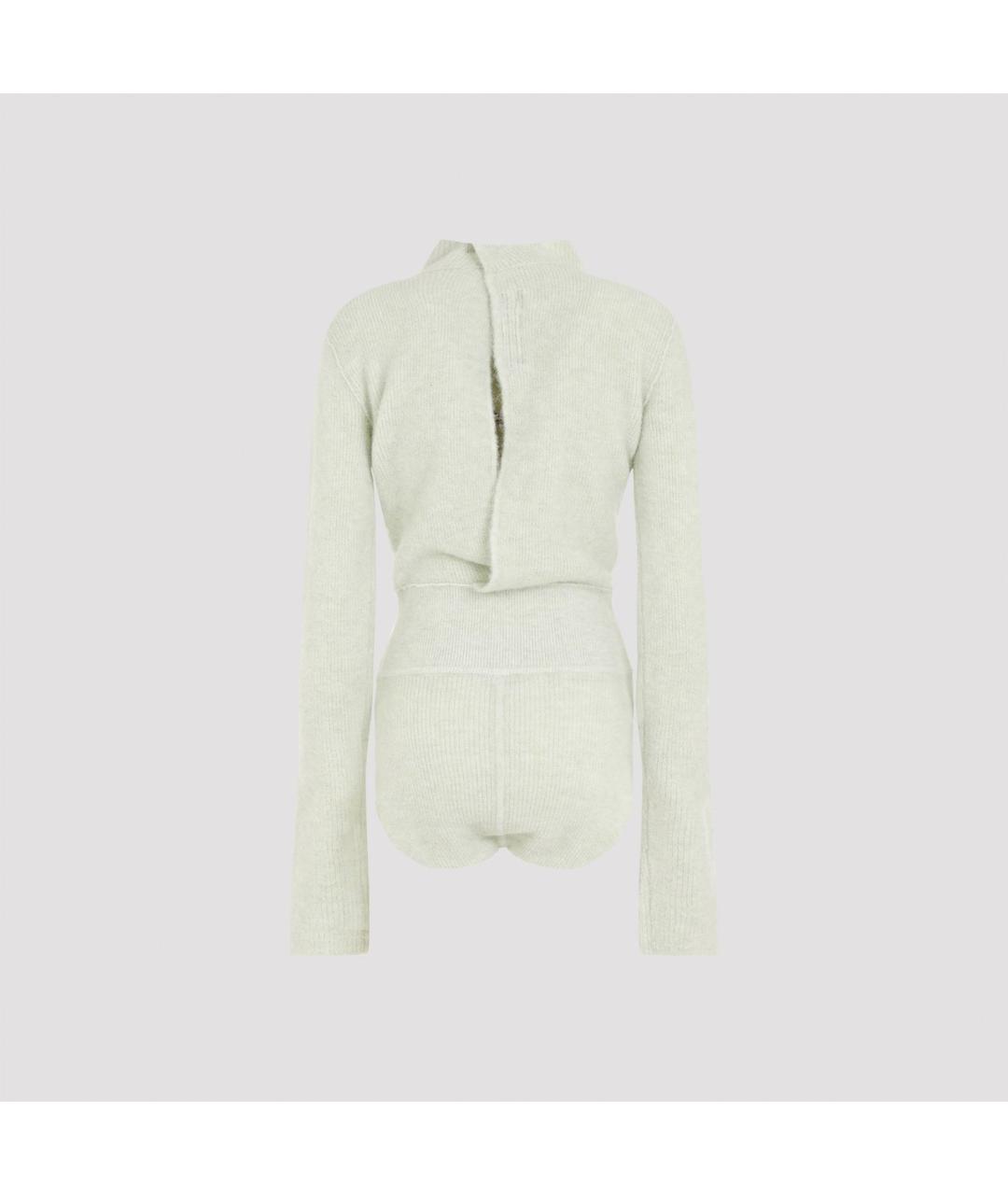 RICK OWENS Зеленые шерстяное боди, фото 3
