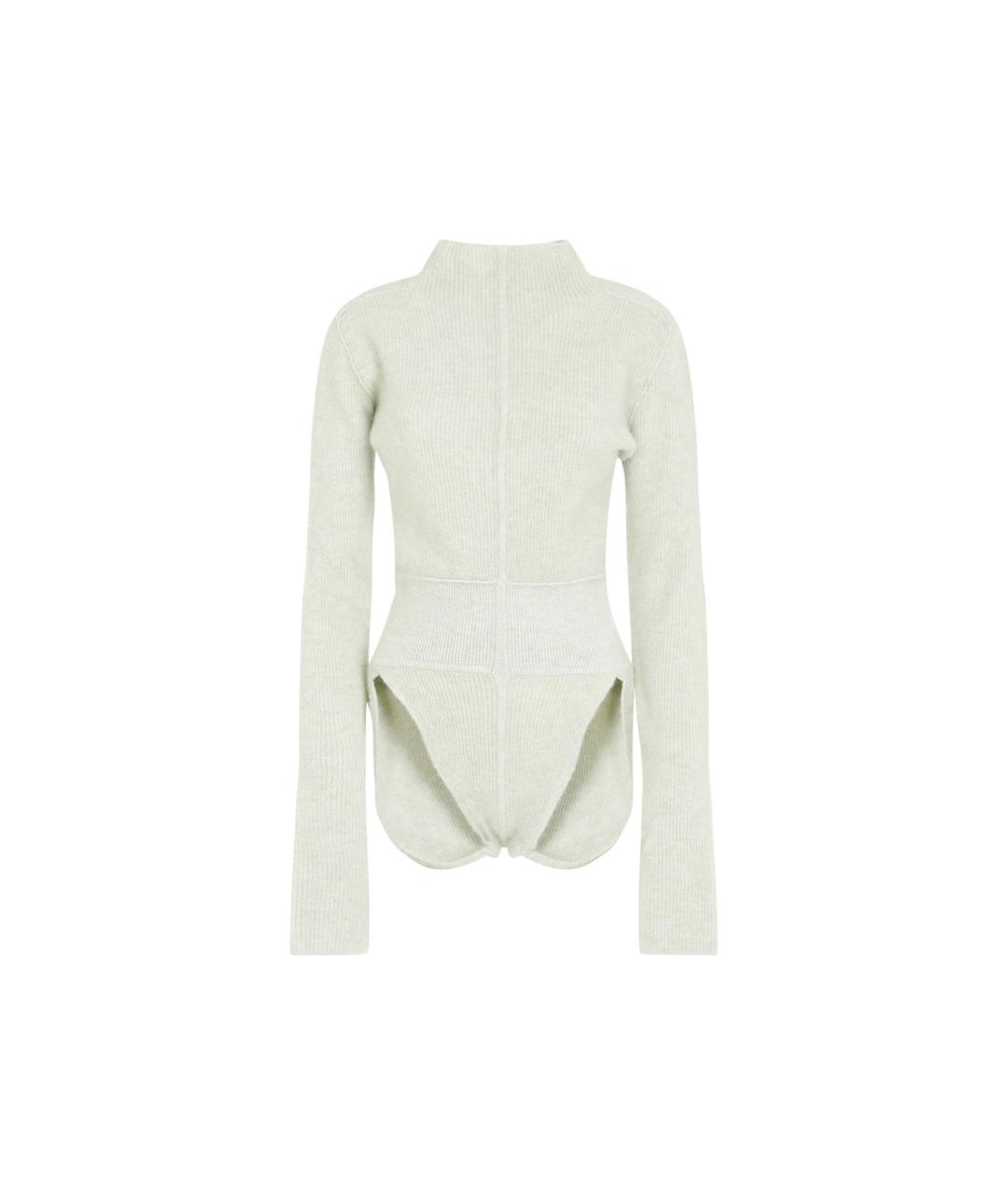 RICK OWENS Зеленые шерстяное боди, фото 1