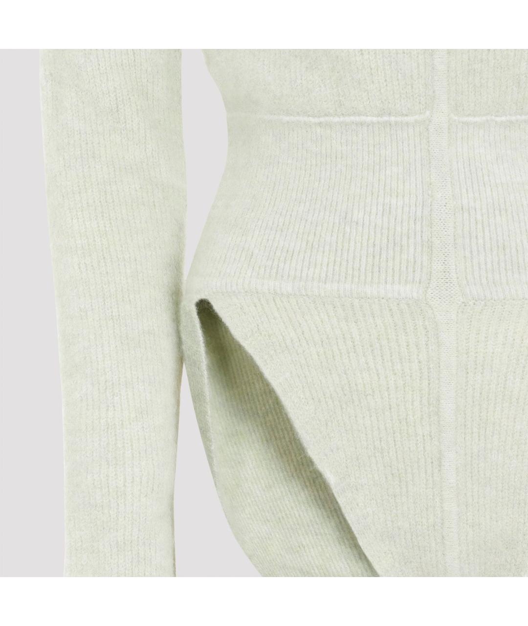 RICK OWENS Зеленые шерстяное боди, фото 4