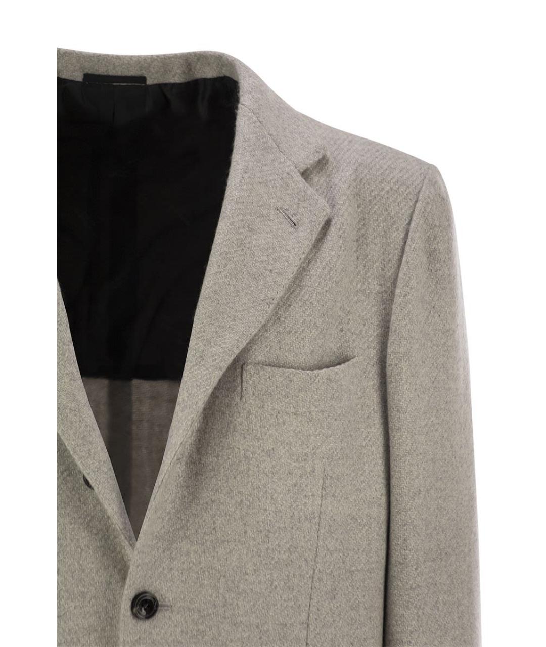 KITON Серая кашемировая куртка, фото 4
