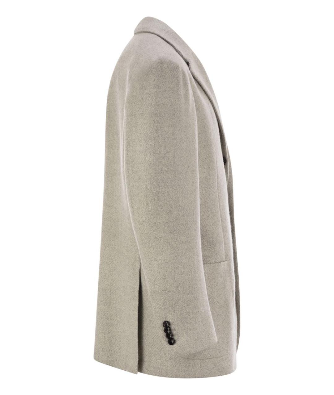 KITON Серая кашемировая куртка, фото 3