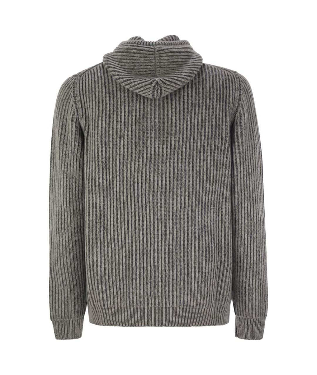 KITON Серая кашемировая куртка, фото 2