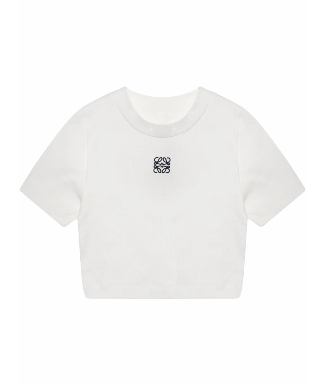 LOEWE Белая футболка, фото 1