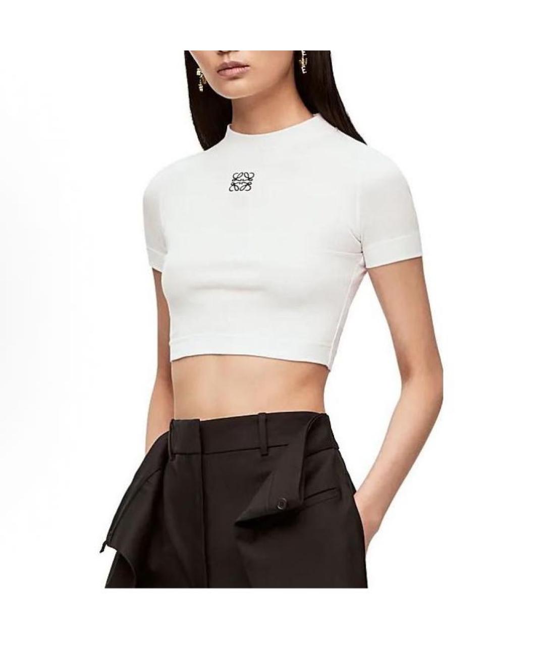 LOEWE Белая футболка, фото 4