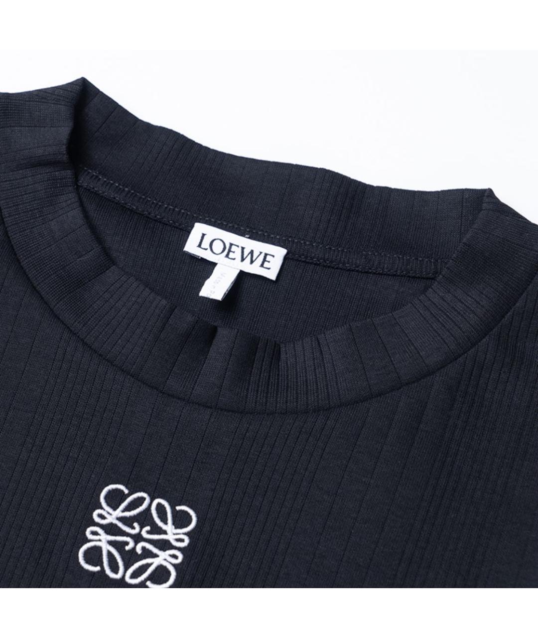 LOEWE Черная футболка, фото 4