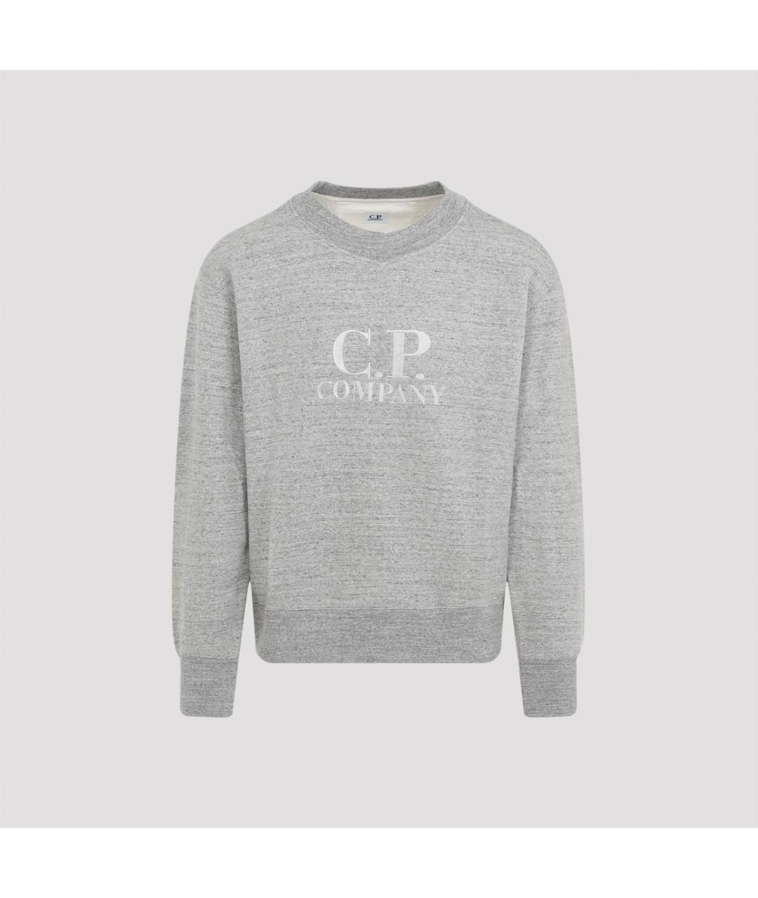CP COMPANY Серый хлопковый джемпер / свитер, фото 2