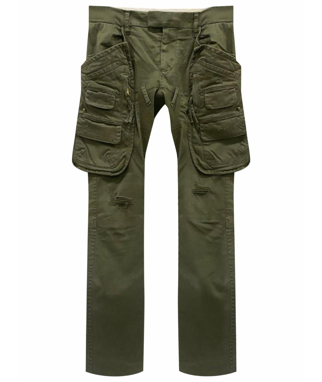 DSQUARED2 Хаки прямые джинсы, фото 1