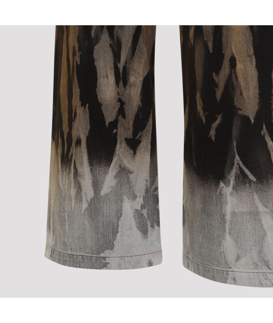 RICK OWENS DRKSHDW Черные хлопковые повседневные брюки, фото 4
