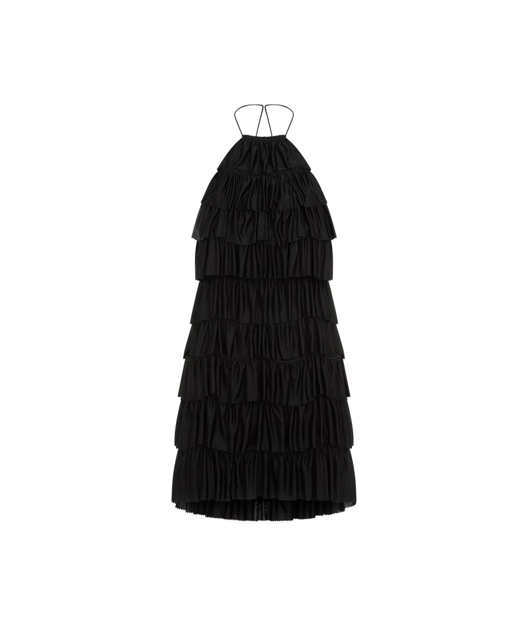 TOM FORD Черное вискозное повседневное платье, фото 1