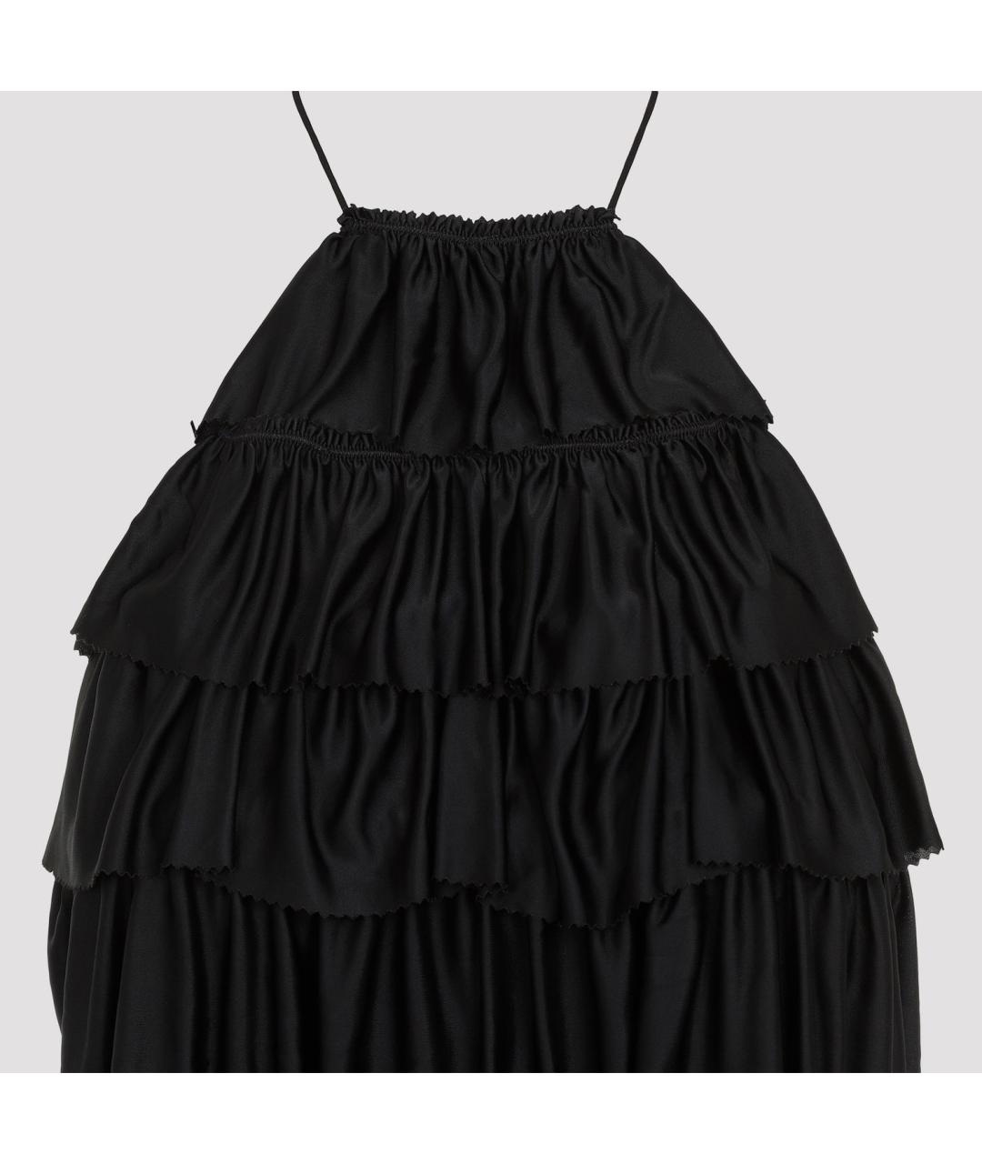 TOM FORD Черное вискозное повседневное платье, фото 4