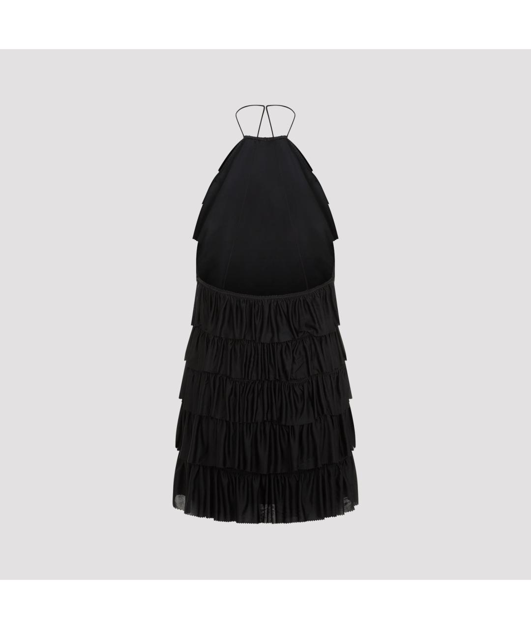 TOM FORD Черное вискозное повседневное платье, фото 3