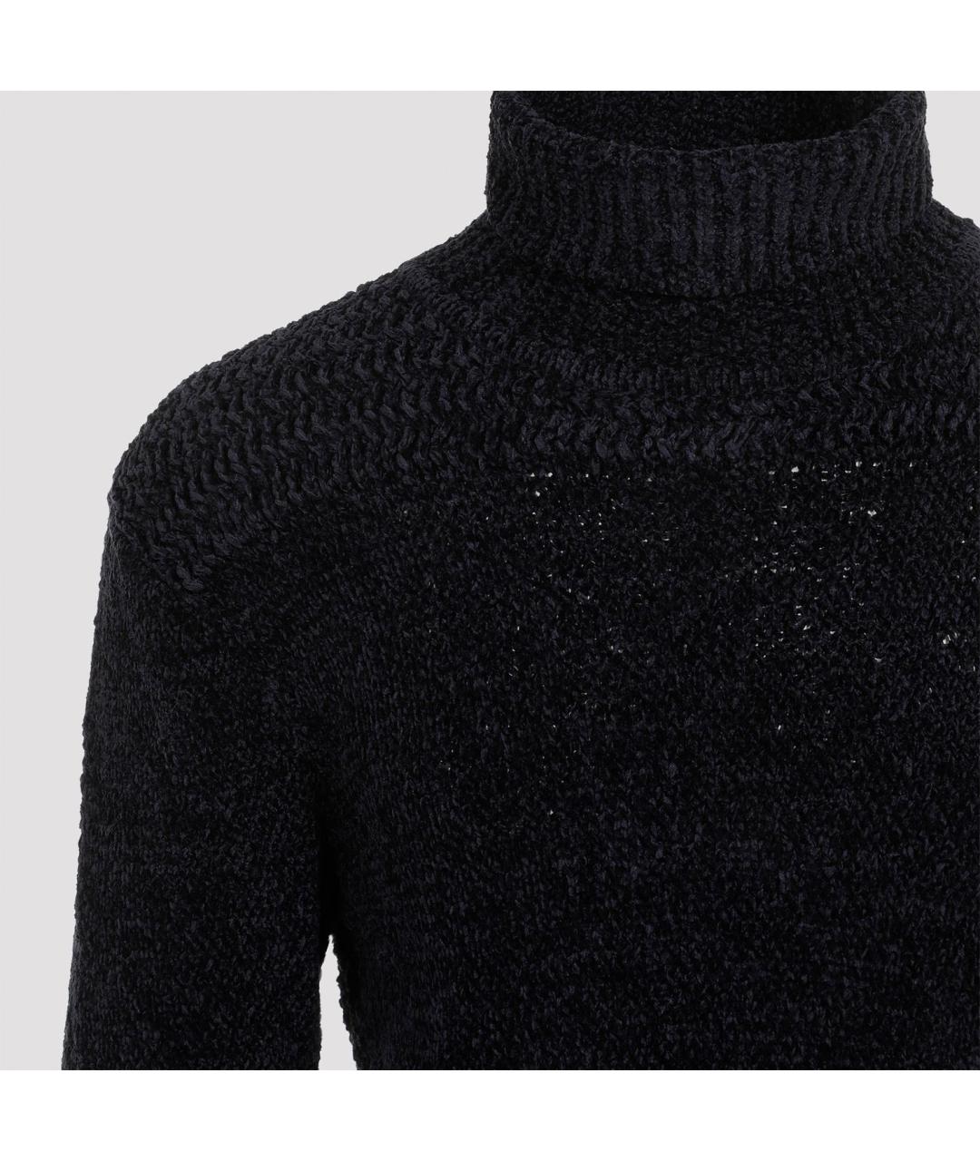 GIVENCHY Темно-синий полиамидовый джемпер / свитер, фото 5