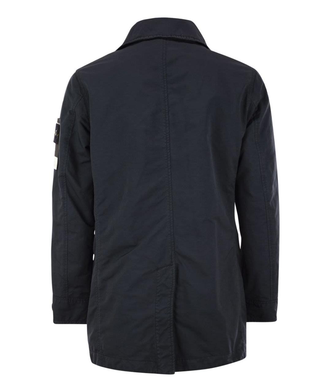 STONE ISLAND Темно-синяя куртка, фото 2